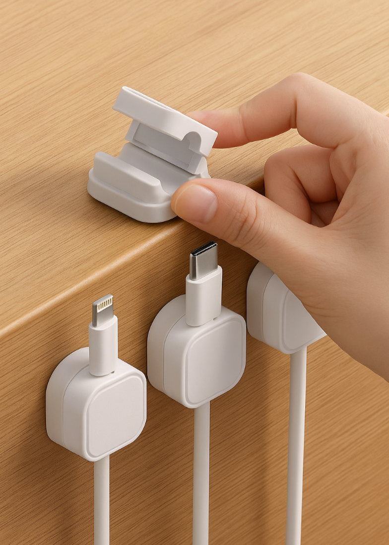 MagClip – Soporte Magnético para Cables