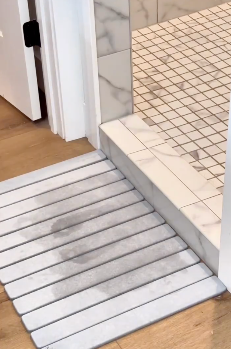 Alfombra de Piedra Baño Cocina - Secado Rapido