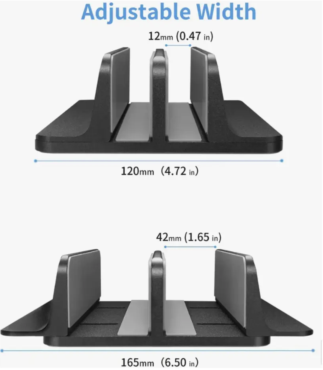 DeskMate – Soporte 3 en 1 para Laptop, Tablet y Teléfono