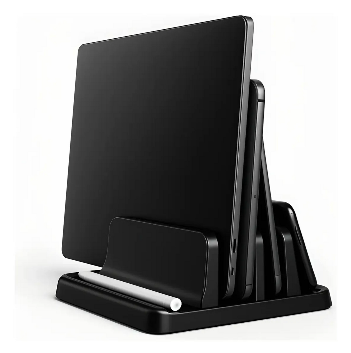 DeskMate – Soporte 3 en 1 para Laptop, Tablet y Teléfono