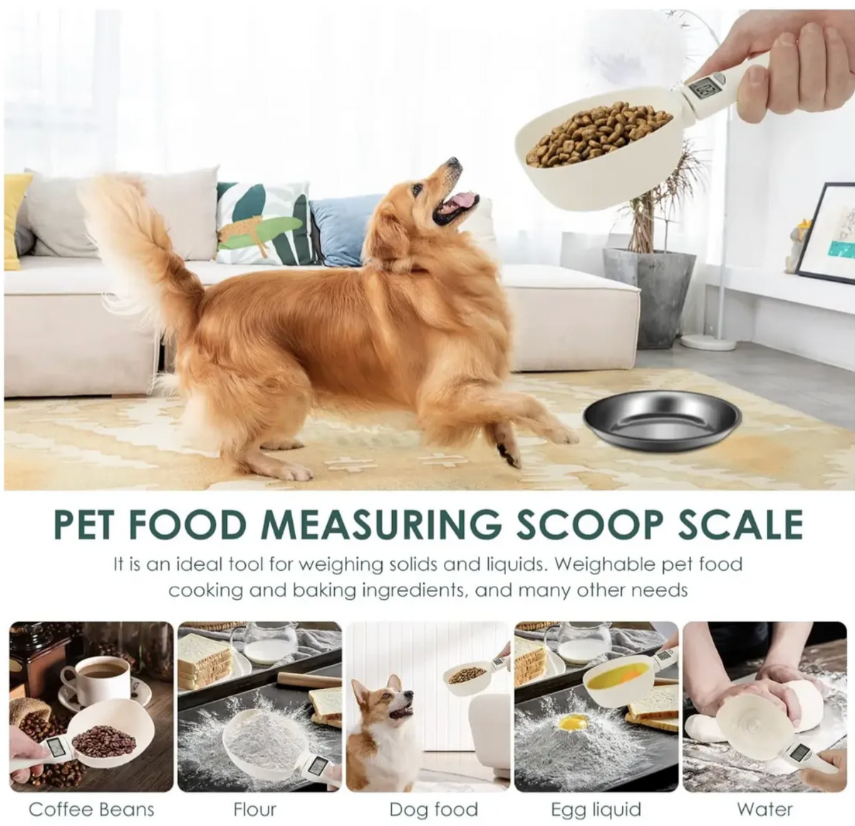 ScoopScale – Cuchara Medidora Electrónica con Pantalla