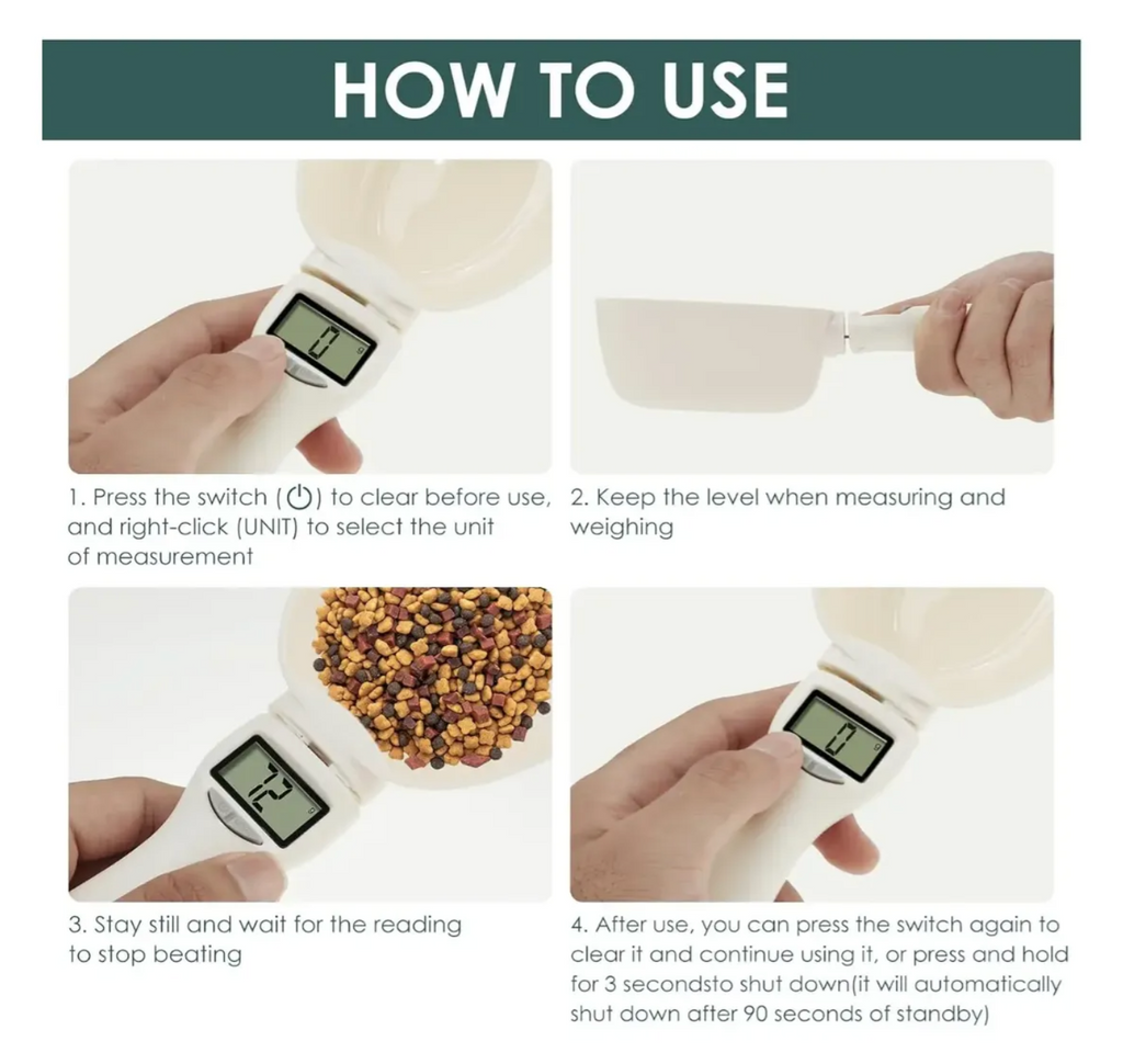 ScoopScale – Cuchara Medidora Electrónica con Pantalla