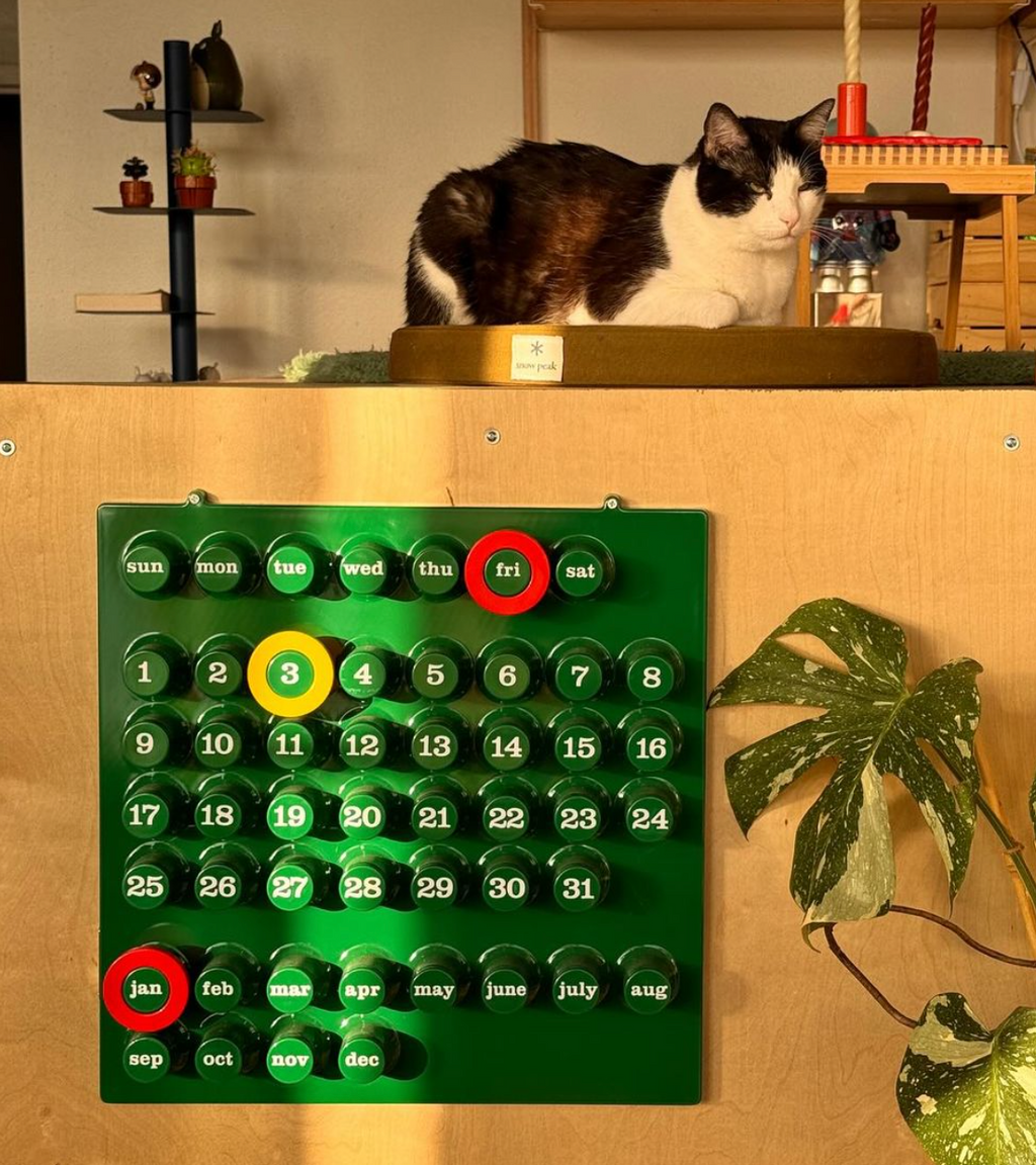 Calendario Daily Dots