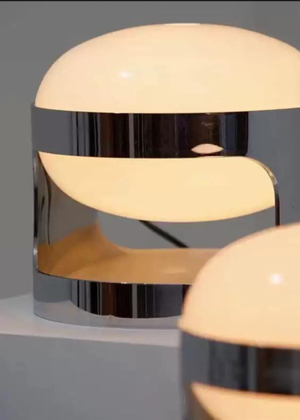 Lámpara Halo Chrome