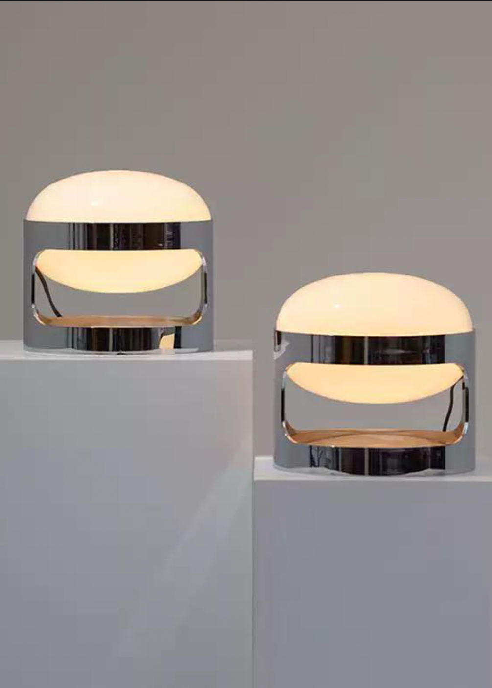 Lámpara Halo Chrome