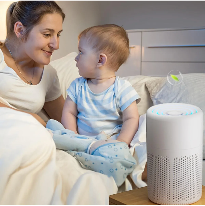 Purificador de Aire Compacto Silencioso