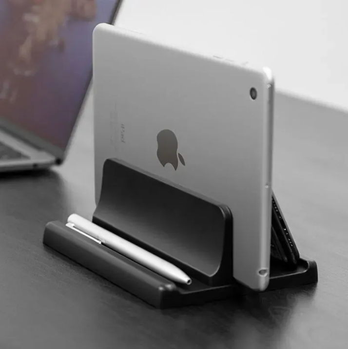 DeskMate – Soporte 3 en 1 para Laptop, Tablet y Teléfono