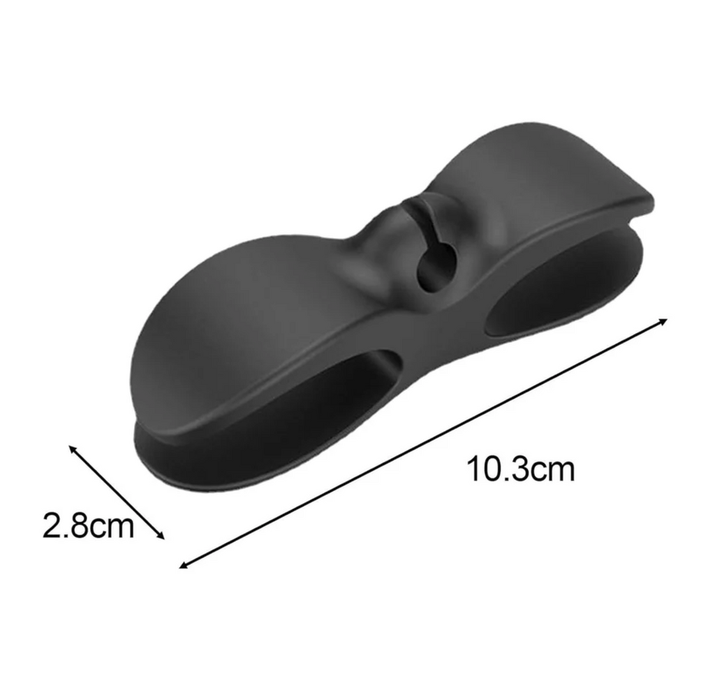 Organizador de Cables de Silicona 3M – Soporte Adhesivo Reutilizable