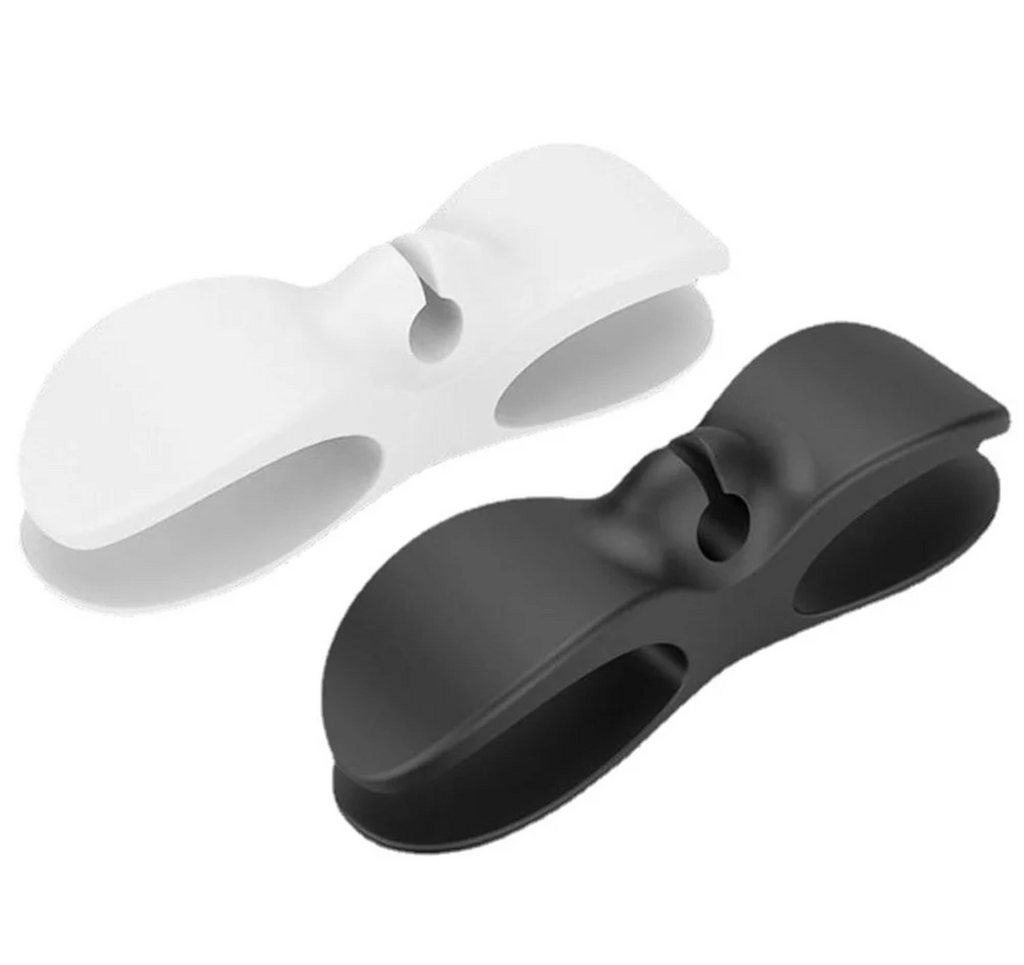 Organizador de Cables de Silicona 3M – Soporte Adhesivo Reutilizable