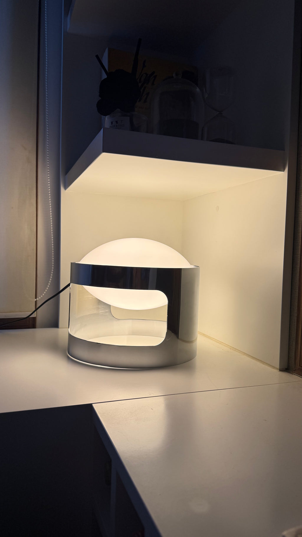 Lámpara Halo Chrome