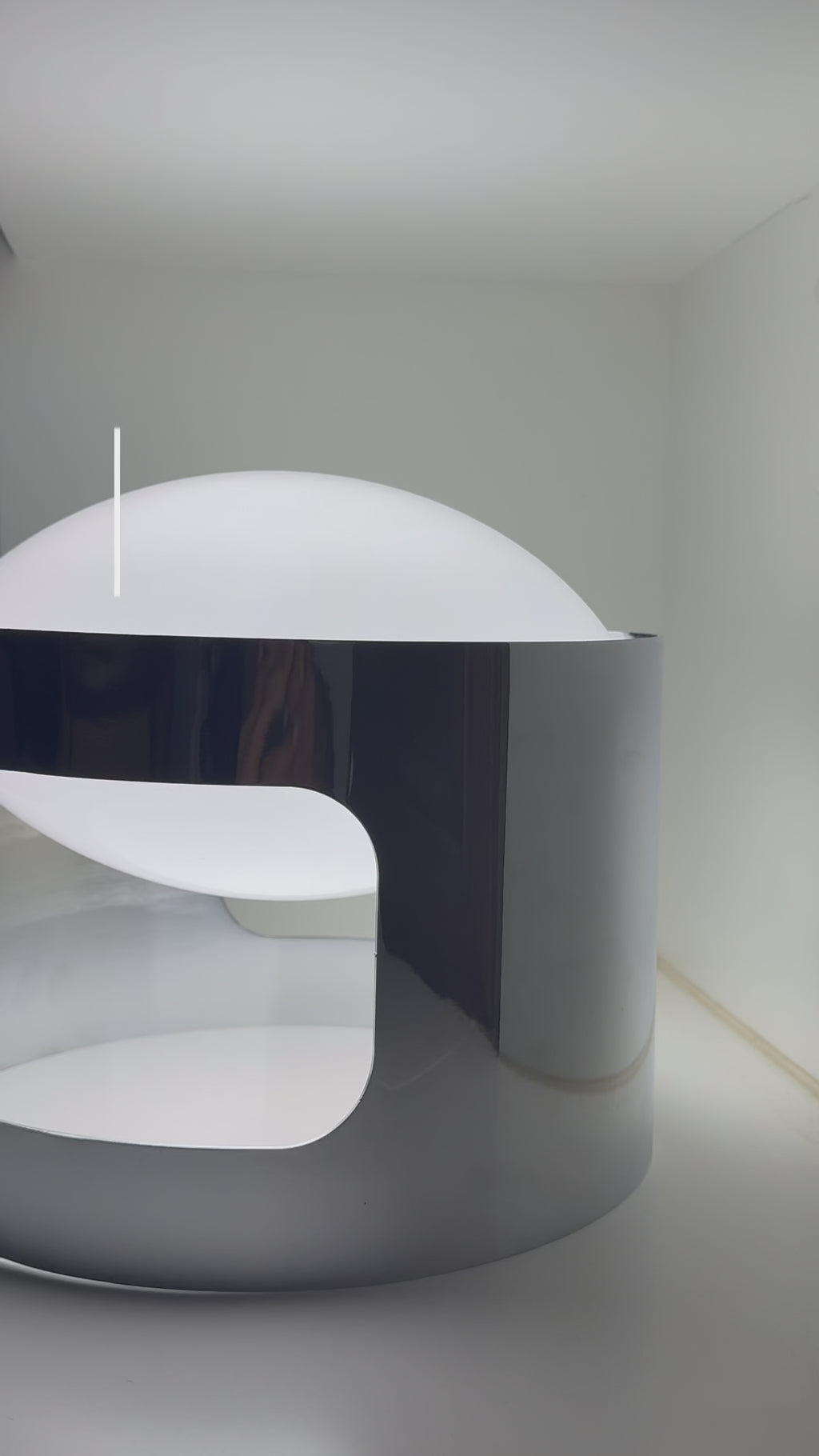 Lámpara Halo Chrome