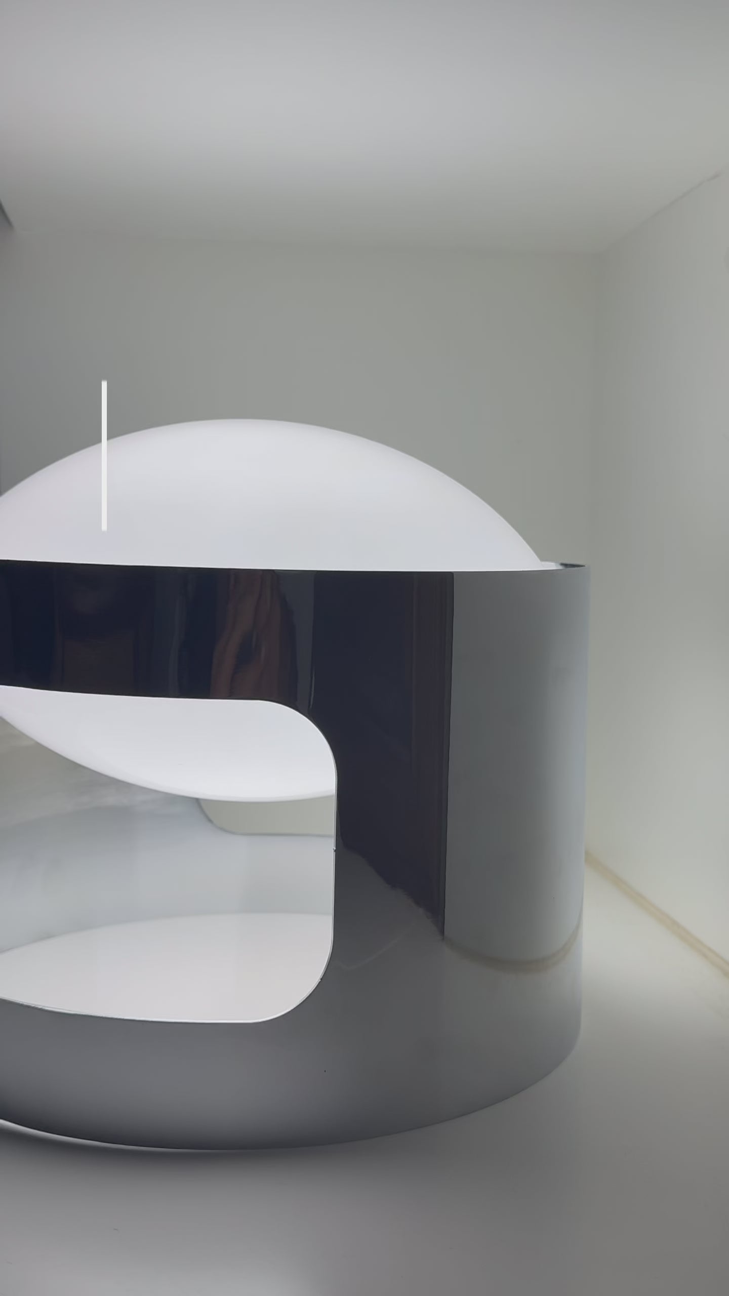 Lámpara Halo Chrome